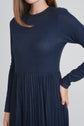 RACHEL DRESS (NAVY)