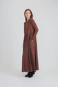 CLOVER DRESS (BROWN)