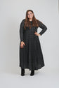 RACHEL DRESS (CHARCOAL)