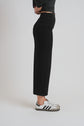 RIBBED MODAL MIDI SLIM SKIRT