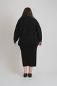 RIBBED 2 PCS. SET (BLACK)