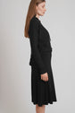 RIBBED SKYE SKIRT (BLACK)
