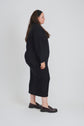 RIBBED 2 PCS. SET (NAVY)