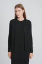 BACK PLEAT CARDIGAN