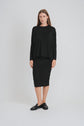 MODAL PENCIL SLIM SKIRT (BLACK)
