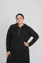 ZIP HOODIE TOP