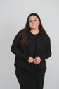 BACK PLEAT CARDIGAN