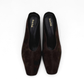 Junie Heeled Suede Mule