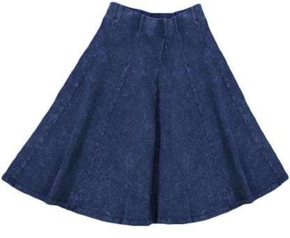 Kiki Riki Girls Stonewash Panel Skirt