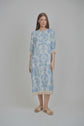 BEACH HOUSE DRESS (BLUE PAISLEY)
