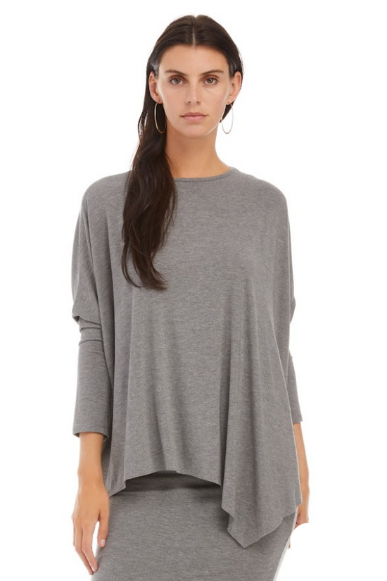 EDEN TOP SOLID JERSEY (H.GREY)