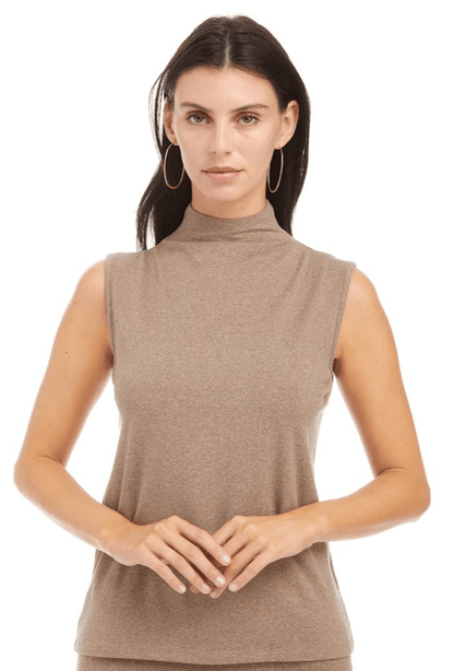 HACCI SLEEVELESS MOCK