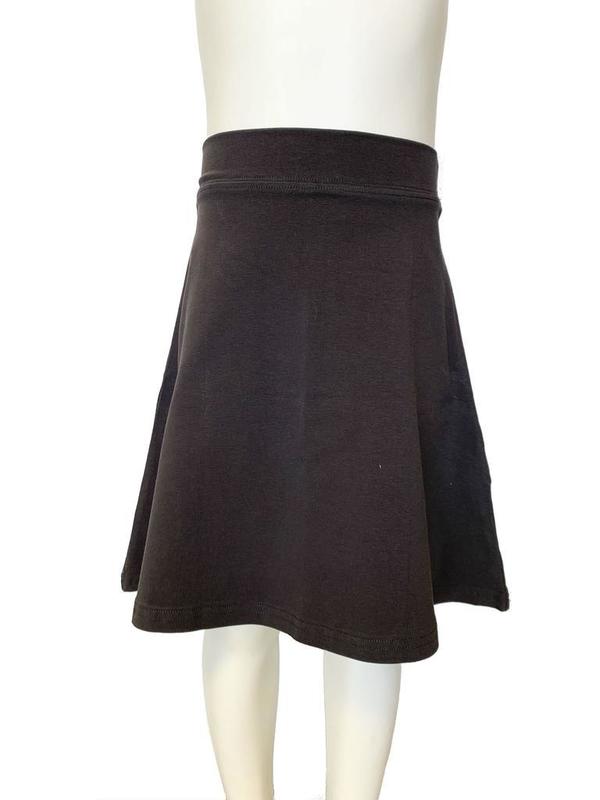 John Lewis Girls' Adjustable Waist Stain Resistant A-Line School Skirt,  Navy at John Lewis & Partners