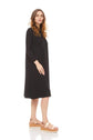 Long sleeve Tunic Dress Solid Jersey