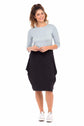 MODAL TEE 3/4 SLEEVE