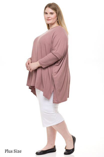 ELLIE TOP RIBBED